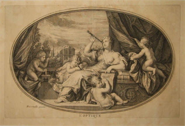 Corneille N. L'Optique 1693 Parigi 